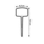 green basics plantlabels s (set/5) white